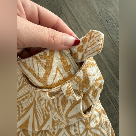 Anthropologie | Elevenses Tiled Tide Shorts, size 10. - Picture 9 of 11